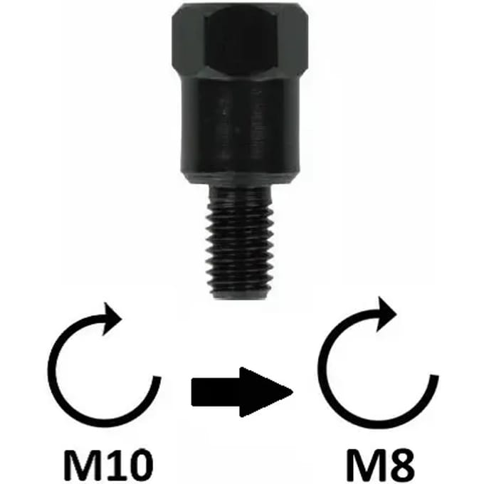 Motorspiegel adapter BCR M10x1,25 DX/M8x1,25 DX