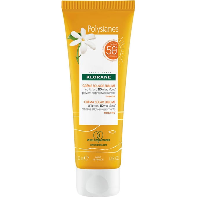 Polysianes Monoï Y Tamanu Bio Sublime Zonnecrème Spf50+ 50 ml