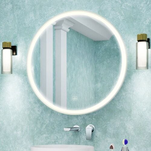 Villeroy & Boch Subway 3.0 Bathroom mirror Ø 91 cm with LED dimmer