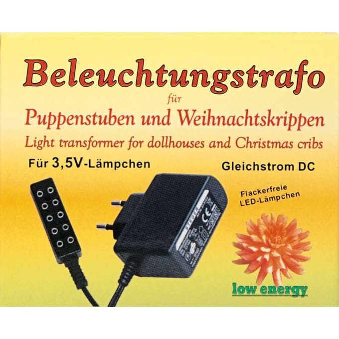 Verlichtingstransformator voor kerststallen