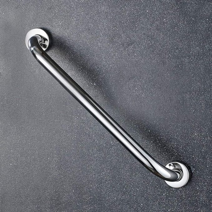 Badkamer Handgreep - Veiligheidssteun - Veiligheid Vergroten - Roestvrij Staal - 40 cm - Zilver