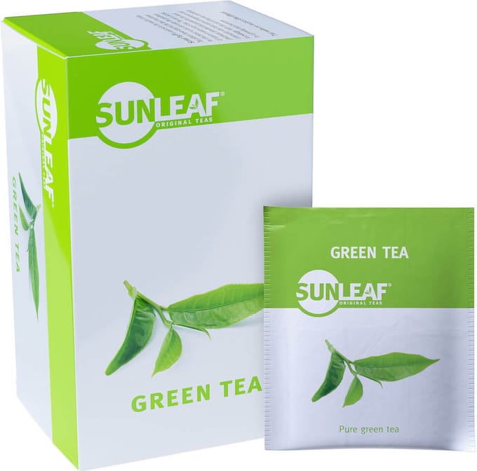 Sunleaf - Green Tea | Groene thee | 1,5gr - 100 stuks