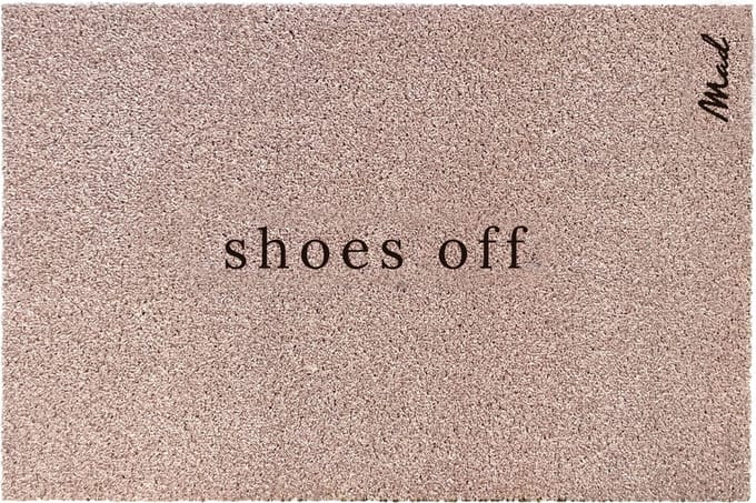 Mad About Mats - ANOUK - shoes off - deurmat - schoonloop/scraper - wasbaar - 50x75cm