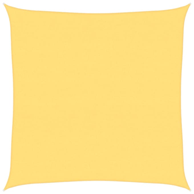 vidaXL - Zonnezeil - 160 - g/m² - 6x6 - m - HDPE - beige