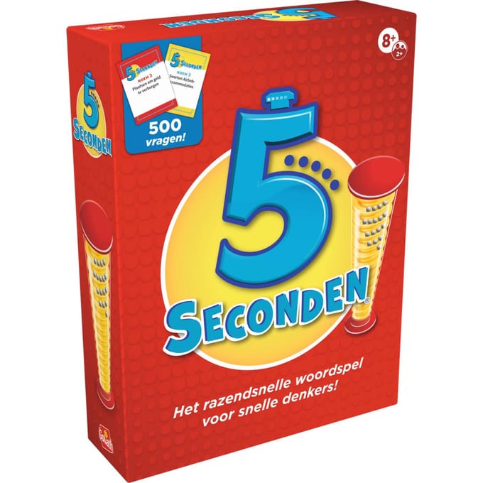 Goliath 5 Seconds - Partyspel - Kaartspel - Raadspel - Familiespel