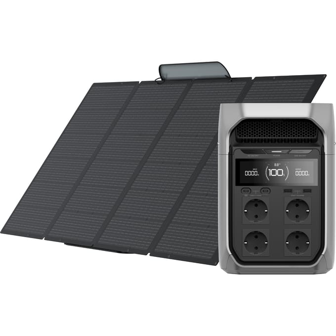 EcoFlow DELTA 3 Series Solar Generator (PV400W)