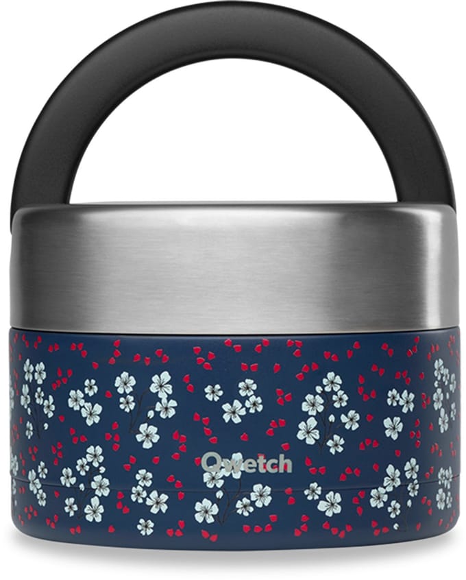 Qwetch Lunchbox handvat Geïsoleerd - Hanami Blauw