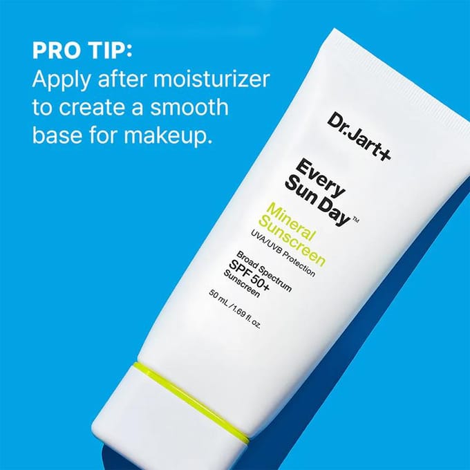 Dr.Jart+ Every Sun Day Milde Zonnebrandcrème SPF40 PA+++ Minerale Bescherming & Verzachtend 30ml gray