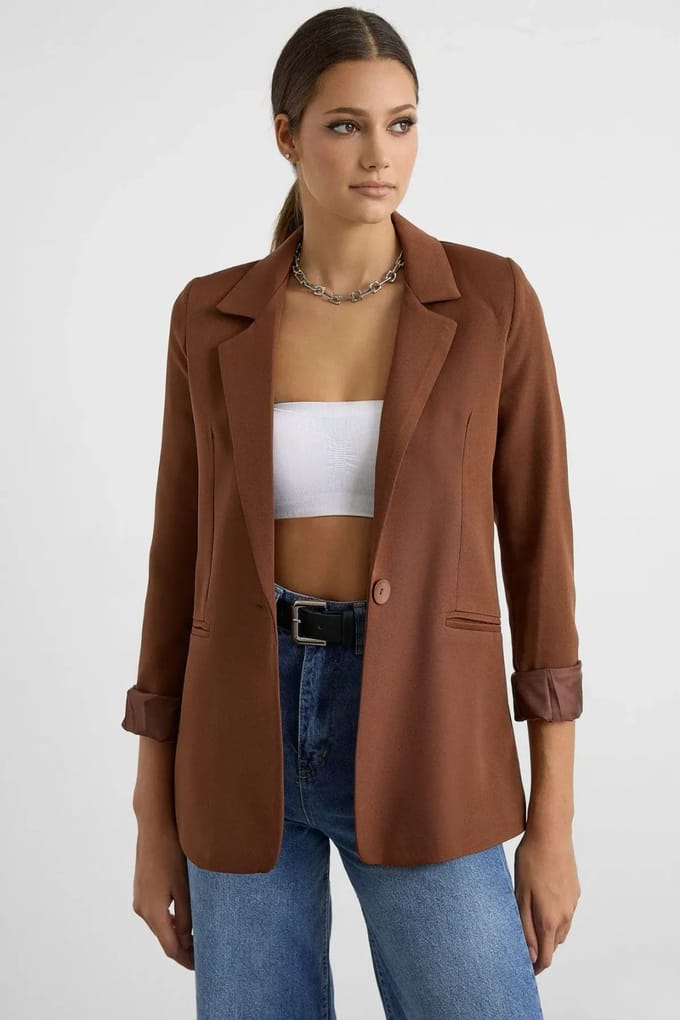 Geknoopte Blazer