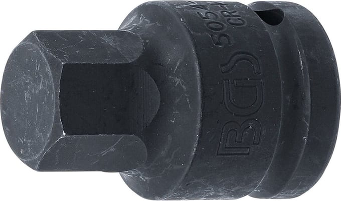 BGS Power bit inbus vierkant 20 mm (3/4") inbus 22 mm - 5054...