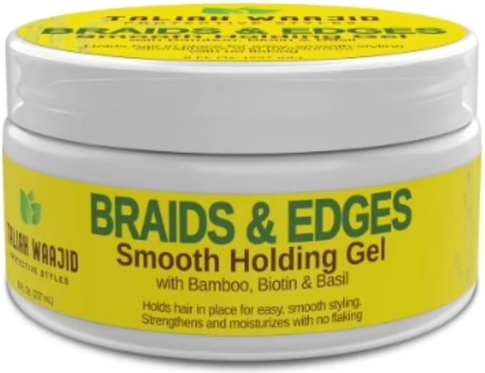 Taliah Waajid Bamboo Biotin & Basil Braids & Edges Smooth Holding Gel 237ml