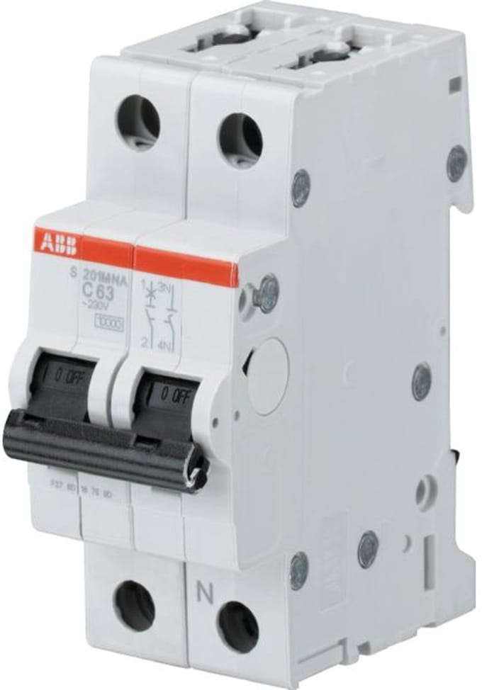 ABB 2CDS271103R0467 S201M-K16NA Zekeringautomaat 2-polig
