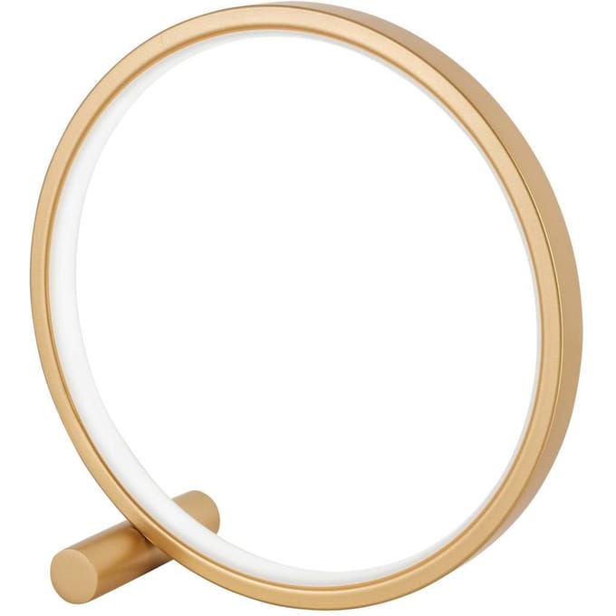 Viokef Circle LED tafellamp, goud