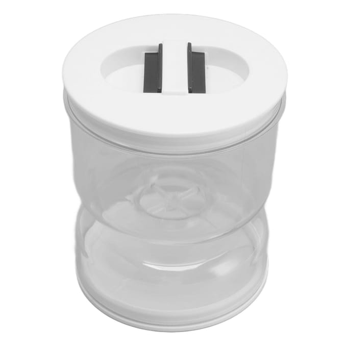 Droog Nat Scheiding Augurkenpot Keuken Augurken Zandloper Pot Luchtdicht Kimchi Nat Droog Dispenser gray