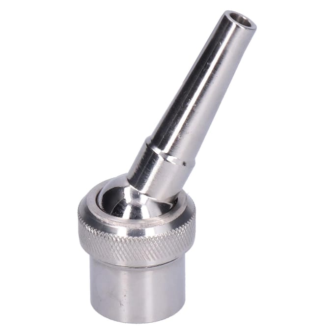 Fonteinsproeier G3/4 Binnendraad 25mm Roestvrij Staal Verstelbare Straal Water Sproeikop gray