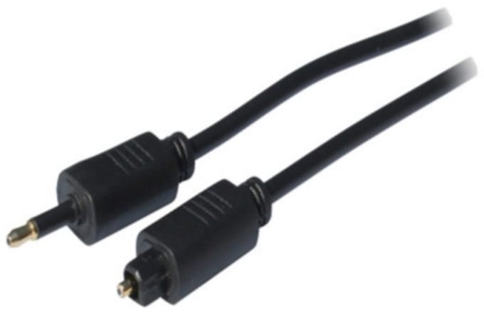 Digitale optische Mini Toslink - Toslink audio kabel - 4mm - 5 meter