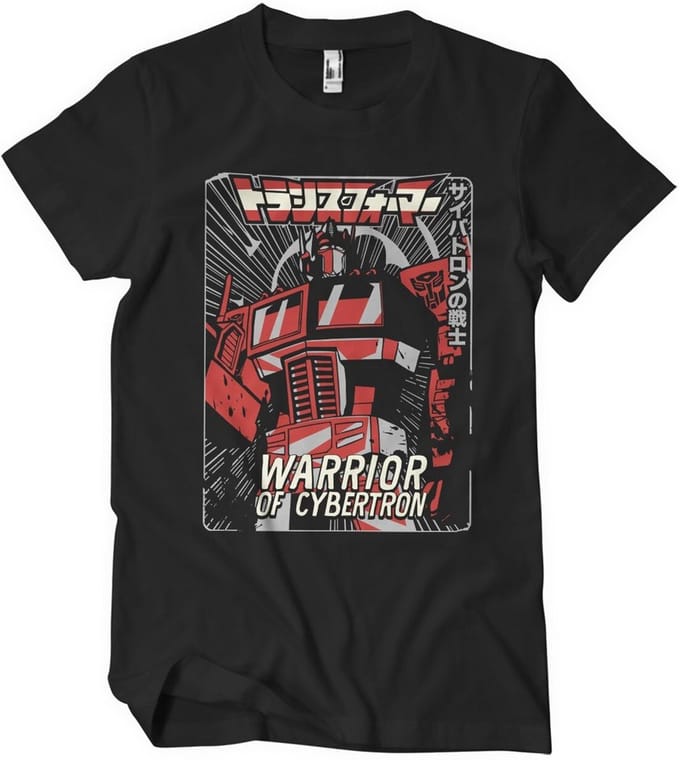 Transformers Warrior Of Cybertr- -T-shirt, zwarton