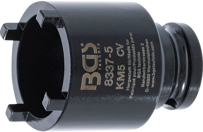 BGS sleufmoersleutel spie uitwendig KM5 - 8337-5