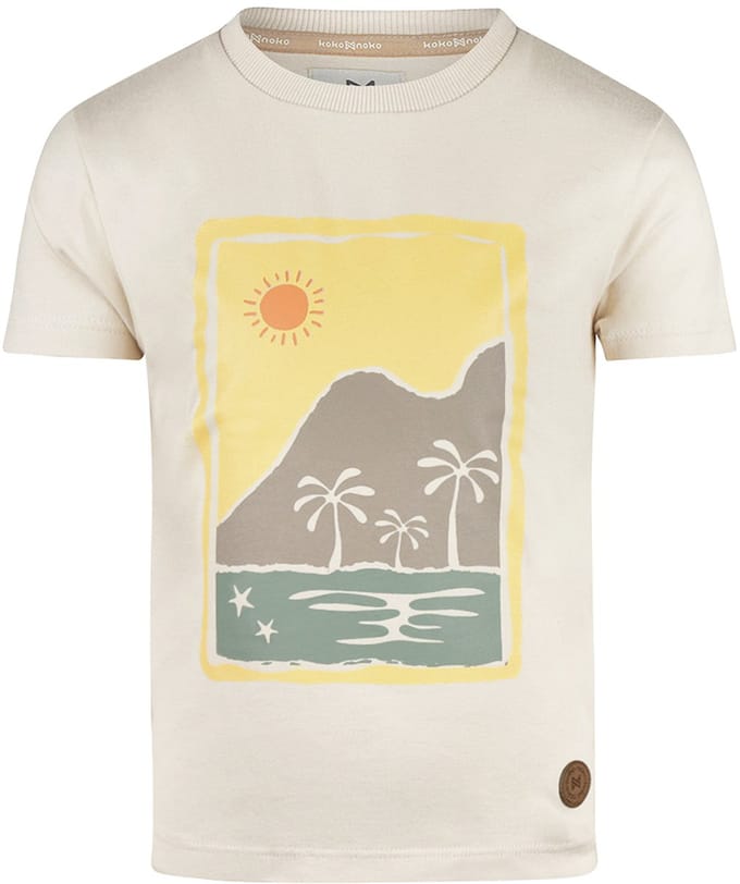 Koko Noko Jongens T-shirt - Off white