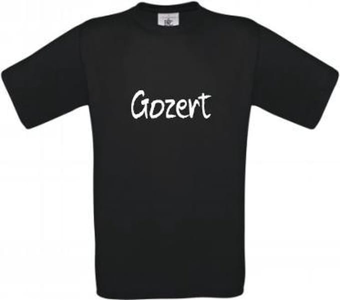 T-shirt Gozert TKM Men XL zwart