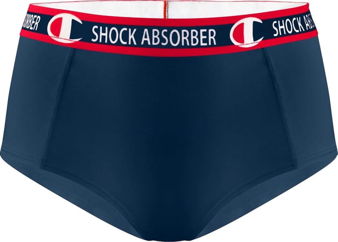 SHOCKABSORBER ACTIVE SHORTY Vrouwen Sportonderbroek - ATHLETIC NAVY - Maat XS