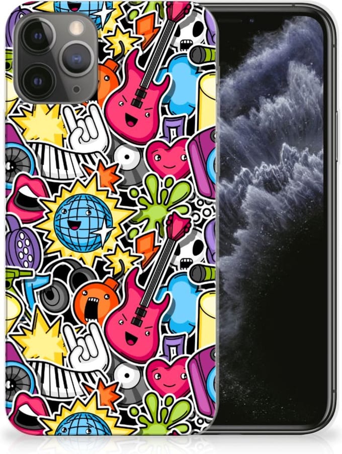 Apple iPhone 11 Pro Silicone Back Cover Punk Rock