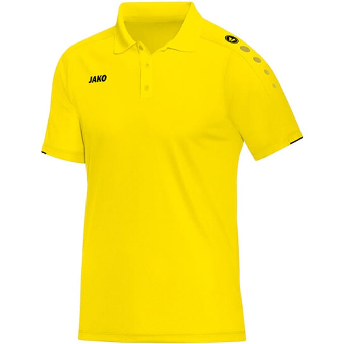Jako Classico Polo Dames - Citroen | Maat: 40