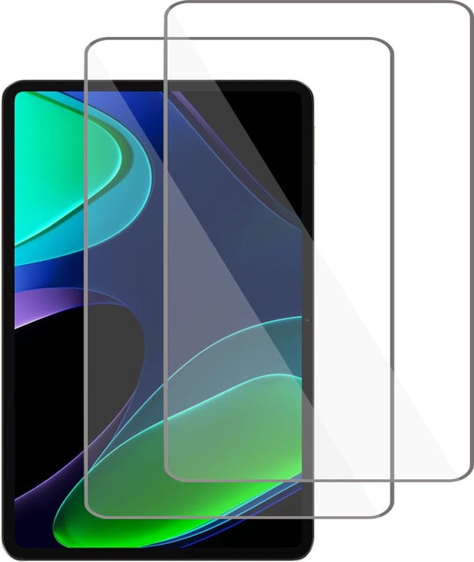 2x Screenprotector geschikt voor Xiaomi Pad 6 – Gehard Glas - Proteqt+