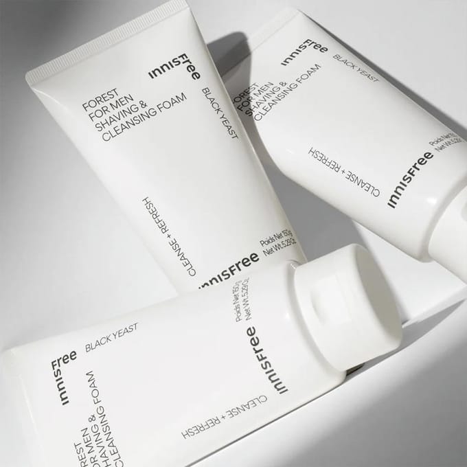[innisfree] Forest For Men Scheer- en Reinigingsschuim 150g white