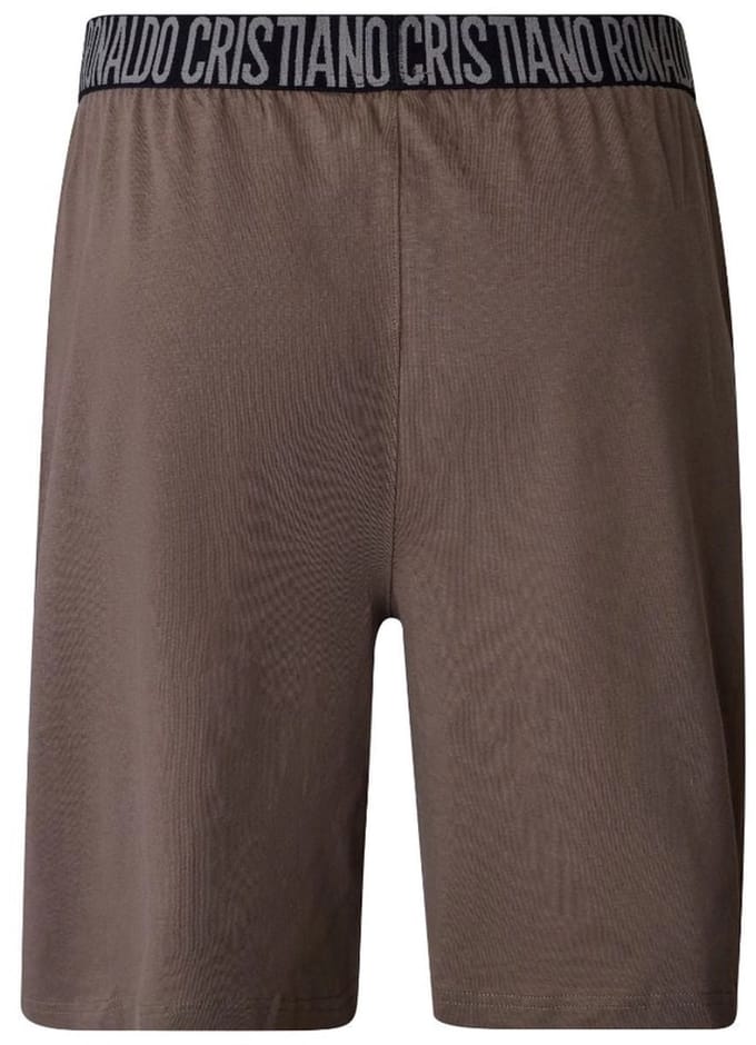 CR7 Heren Pyjama volwassenen kort (Grijs/Bruin)