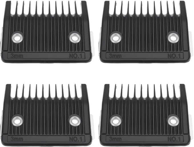 Cosensi - Dailygoods - 4 Stuks Clipper Attachment Kam 3mm voor Tondeuse