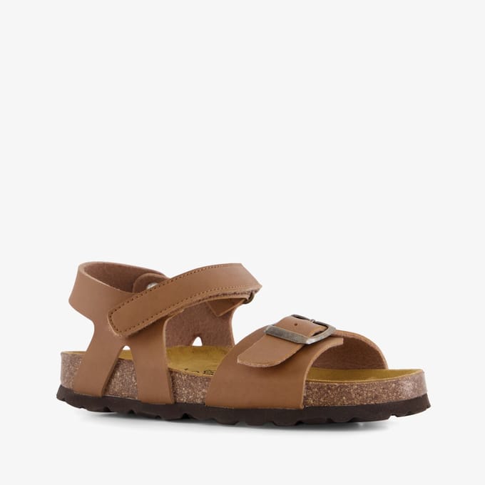 Hush Puppies jongens bio sandalen cognac - Maat 33