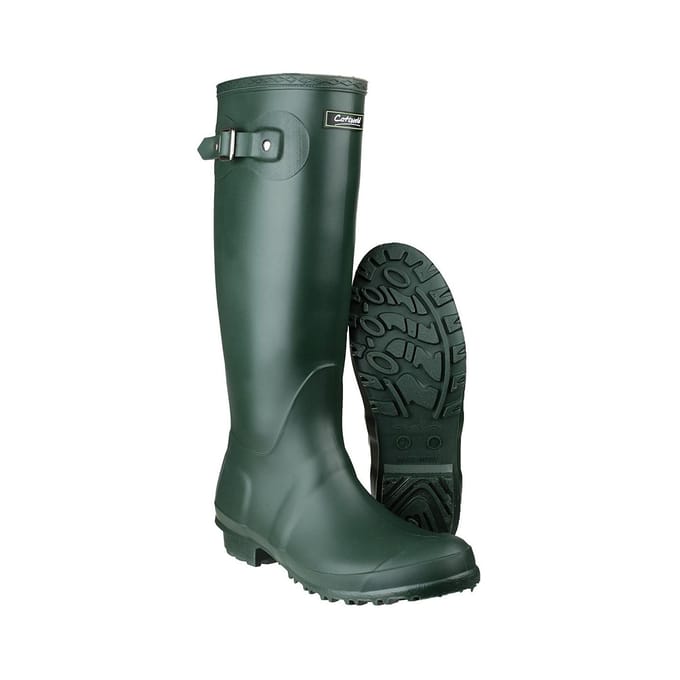 Cotswold Sandringham Buckle-Up Womens Wellington Boots (Groen)