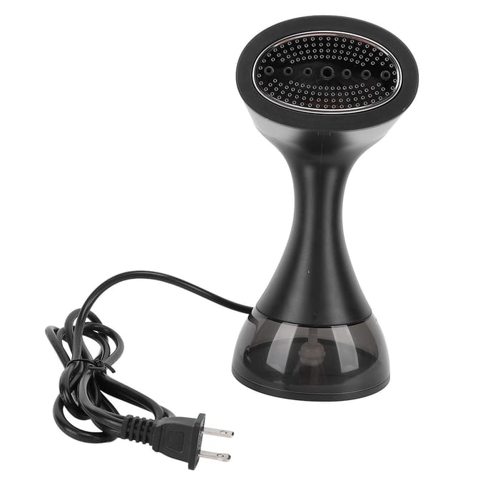 Draagbaar Stoomstrijkijzer 1500W 300ml Inhoud 20 Seconden Snelle Opwarming Strijkmachine Kleding Rimpel black