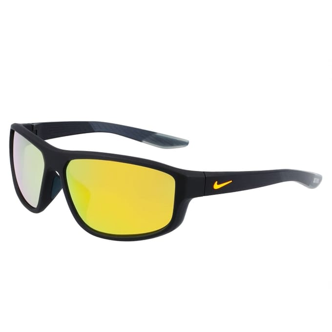 Nike Brazen Fuel M DJ0803 452 zonnebril mat obsidiaan bruin oranje