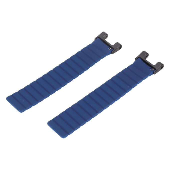 Bracelet de remplacement pour montre connectée en silicone avec système magnétique pour Amazfit Trex Trex Pro Type 3 blue