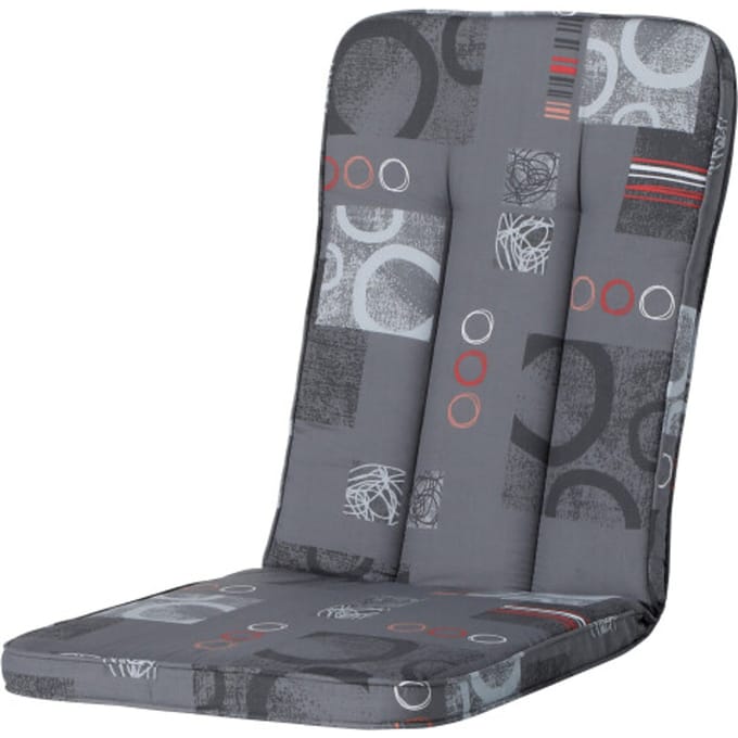 Madison - Tuinstoelkussen - Lage Rug - Exelsior/primero/Balero Kussen - Bob Grey - 110x48 - Grijs
