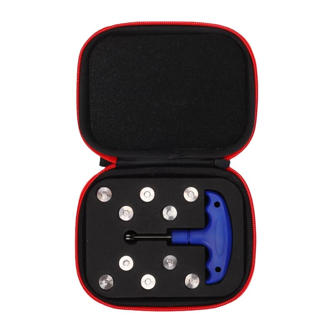 10 stuks Gewichtsschroeven Geschikt voor MEZZ.1 Max DF3 OZ.1i OZ.1i HS Putter 2g Gewichtsschroeven met Sleutelhouder black