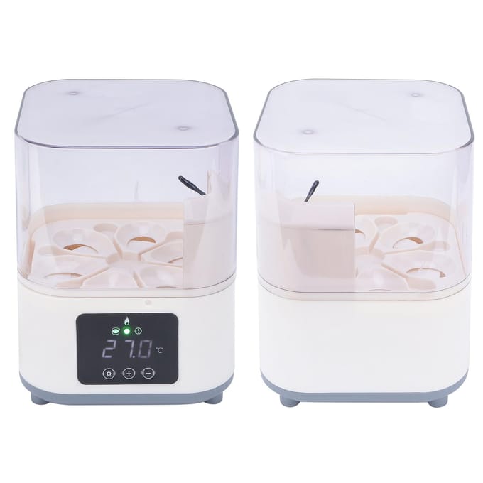 Broedeieren Incubator Mini Intelligente Thuisincubator voor Vogels en Eenden white