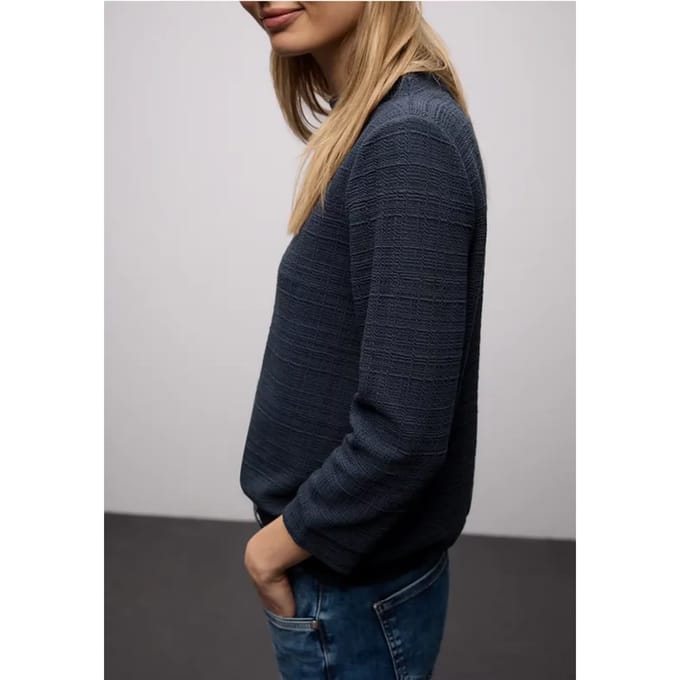 Shirt met structuur