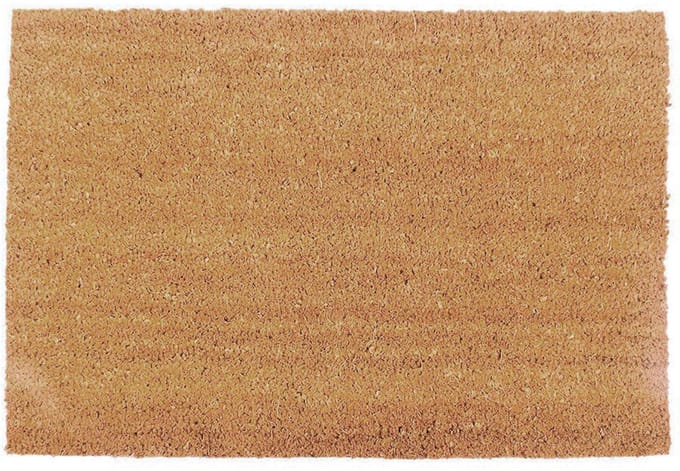 Praktische Deurmat van Bruin Kokos Vezel 40x60 cm