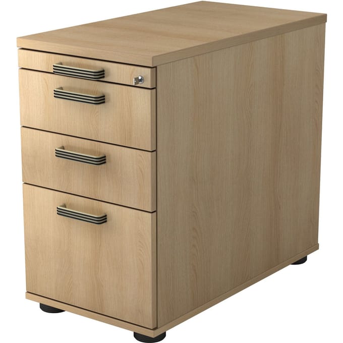 SIGNA SC40 SG - Standcontainer Eiken Greeplijst kunststof