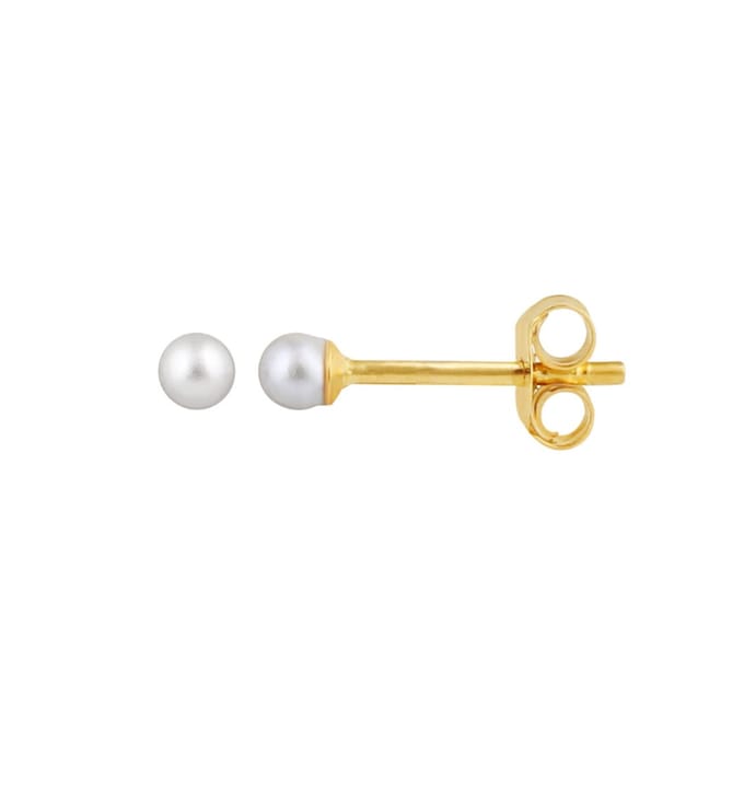 Verfijnde oorbellen Parel I Small - Goud