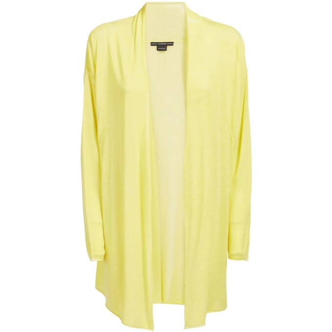 Guess Brenda. Cardi Ls Sweater G276 Yellow W1GR97 Z2UA0