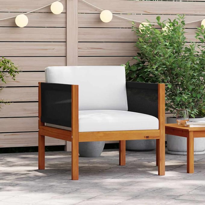 vidaXL - Tuinstoelen - 2 - st - massief - acaciahout