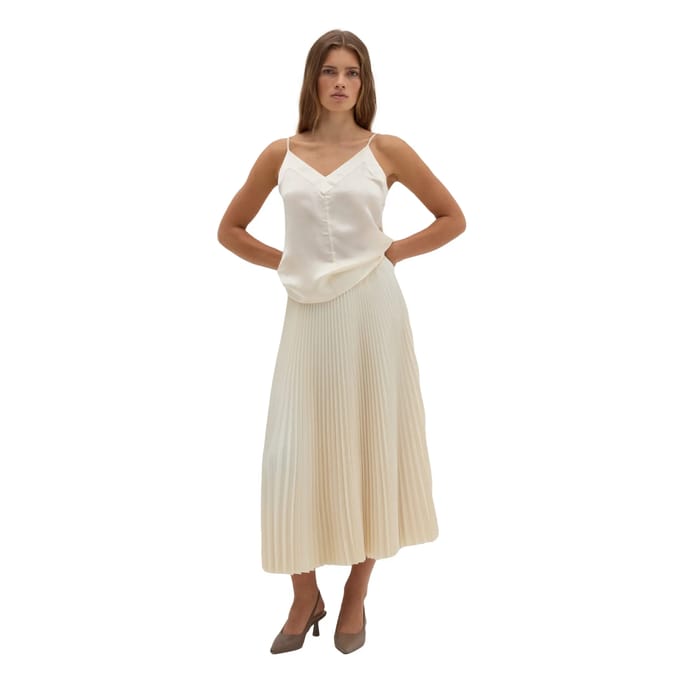 Top van viscose en zijde dames Stefanel