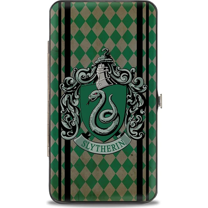 Buckle-Down Harry Potter Slytherin Hinged Wallet