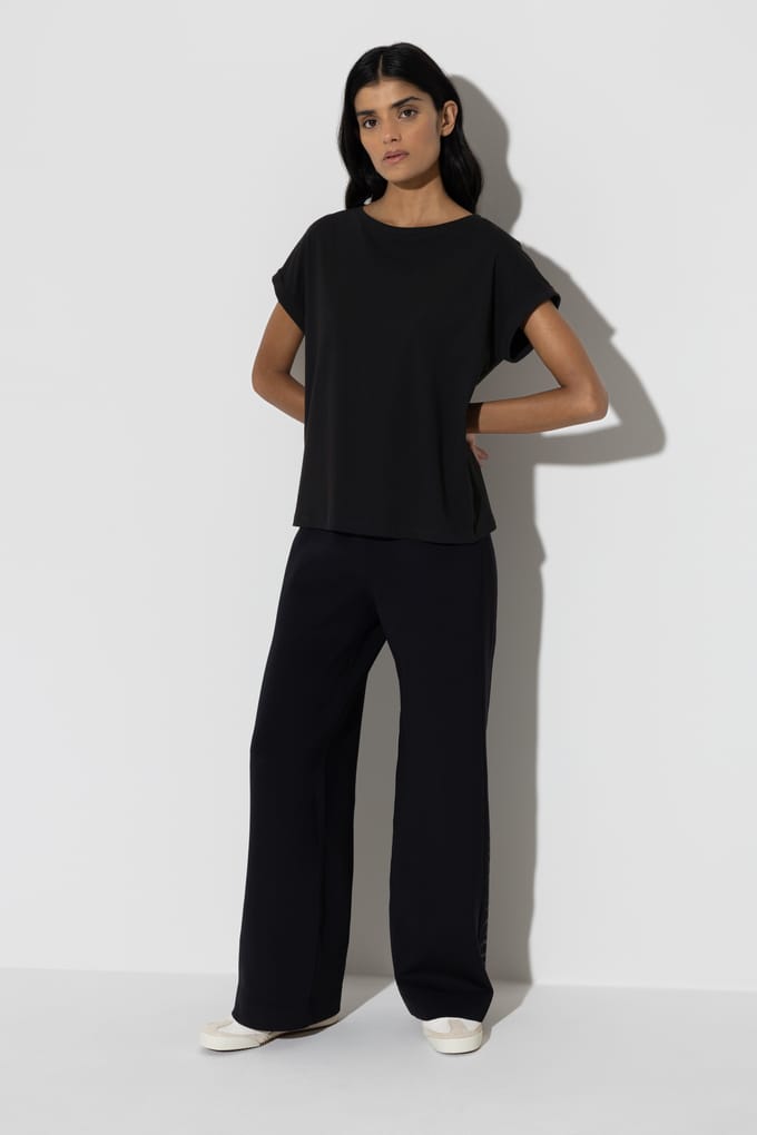 T-shirt Serie Natural Zwart