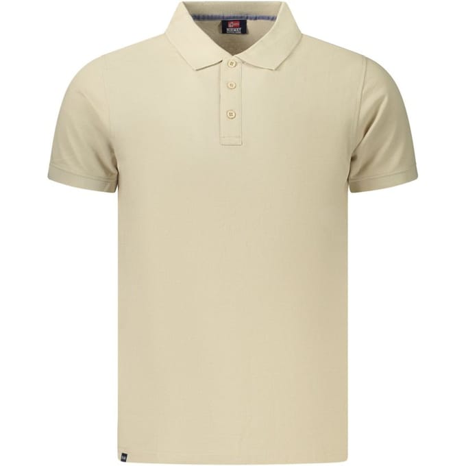 Noorwegen 1963 Beige Katoenen Heren Polo