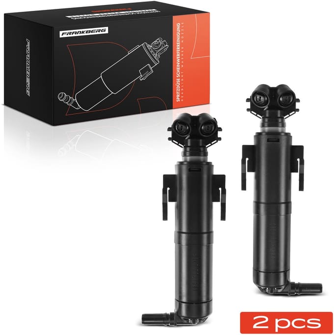 Frankberg 2x Sproeier Koplampreiniging Voor voor BMW X1 E84